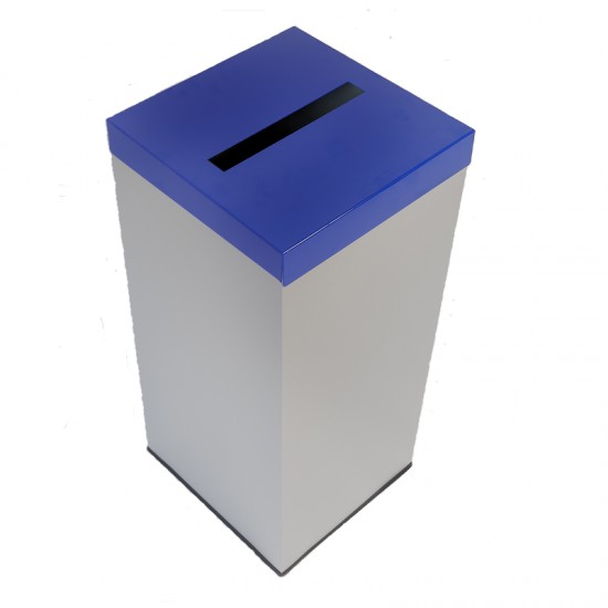 Berucht Stewart Island Baffle Recycle afvalbak papier blauw 50 L - Recycle Blue | Emtra Hygiëne Service