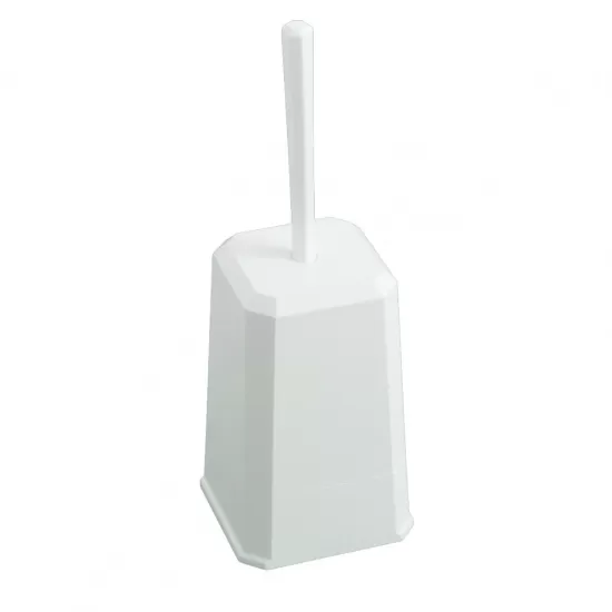 Toiletborstelhouder wit gesloten