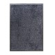 Droogloopmat anthracite 50% katoen 50% polyester